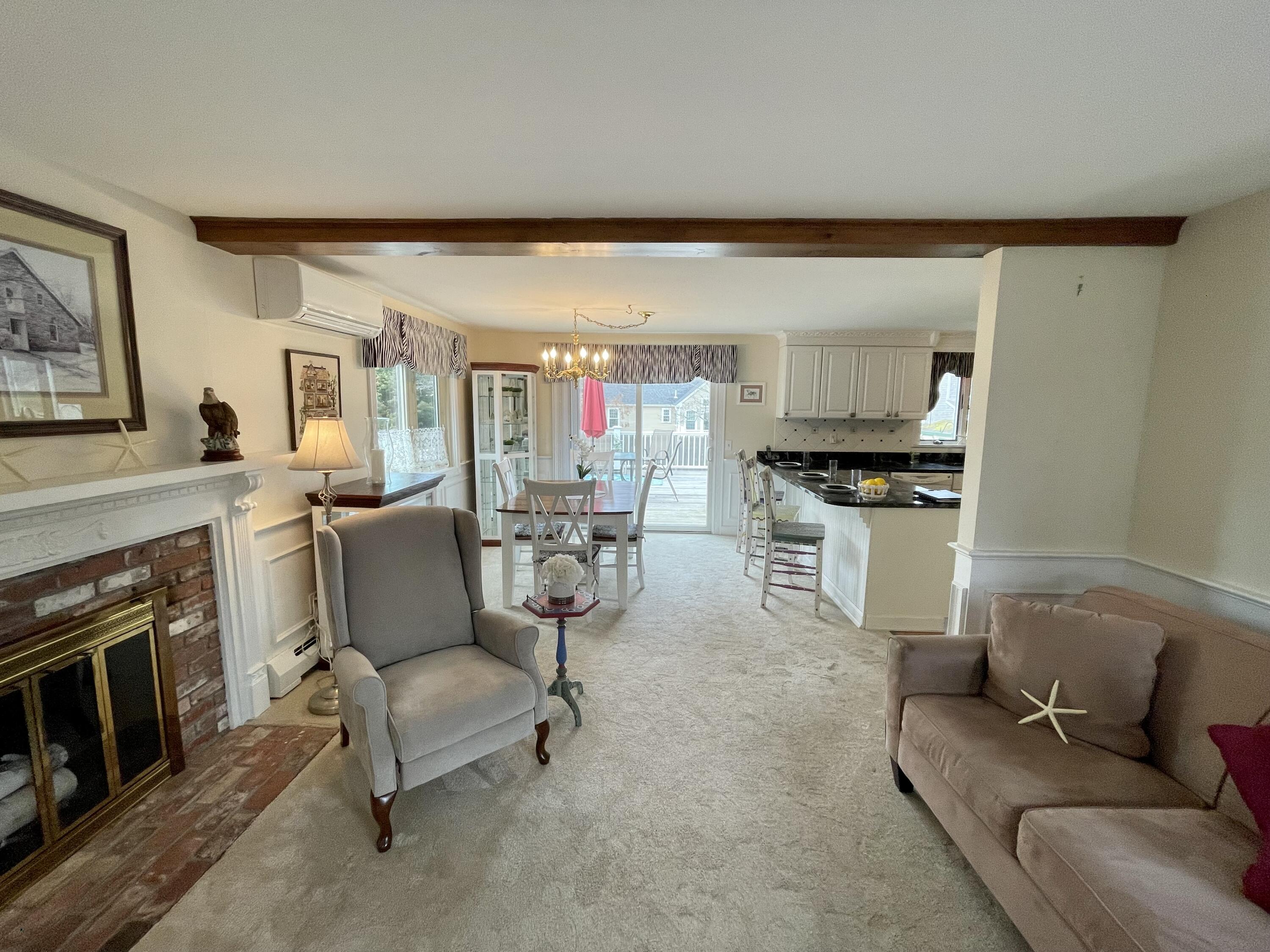 10 Chadwick Road South Dennis, MA 02660 - Photo 13 of 47 LR into DR.Kitchen