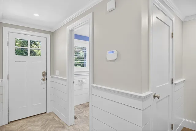 a view of room with window