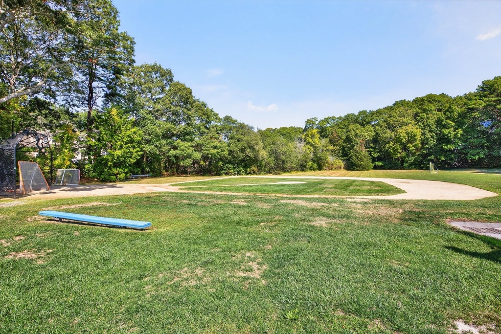 128 Uncle Percy's Road Mashpee, MA 02649 - Photo 41 of 42 a view of a swimming pool with a yard