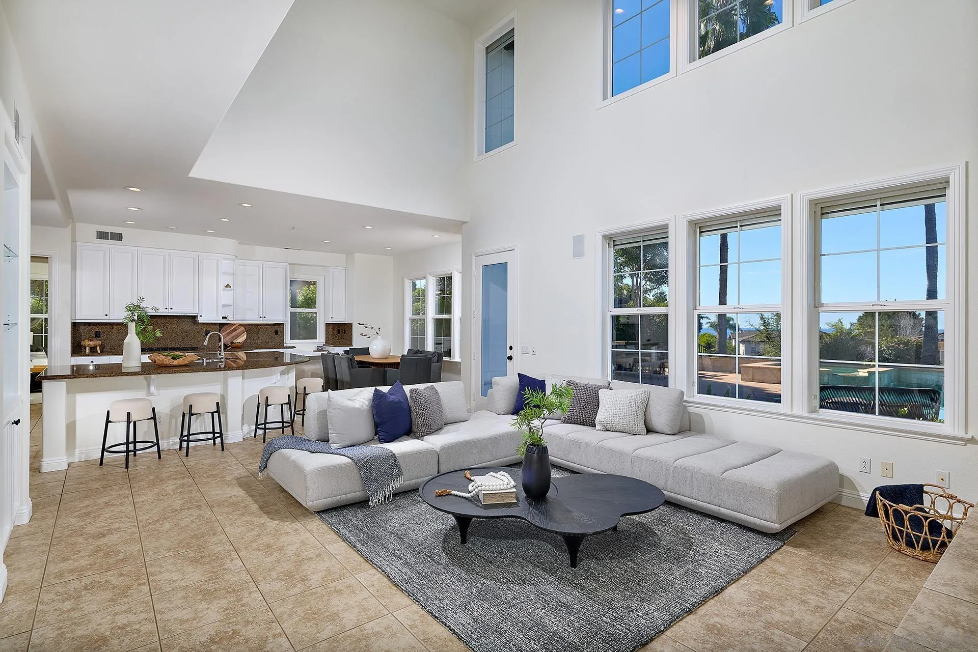 1664 Aryana Drive Encinitas, CA 92024 - Photo 12 of 38 a living room with furniture and a large window
