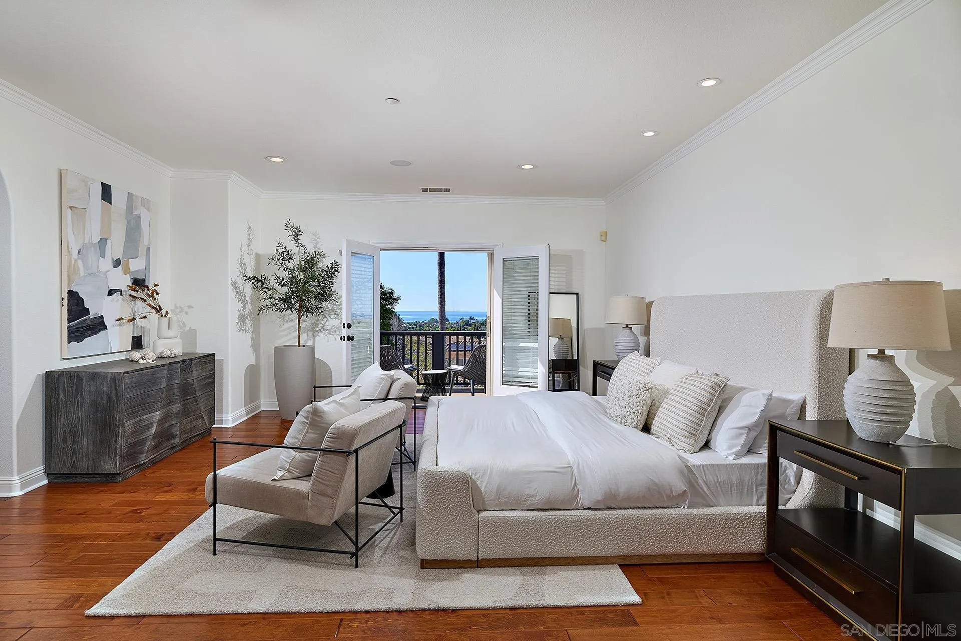 1664 Aryana Drive Encinitas, CA 92024 - Photo 15 of 38 a bedroom with a bed and window