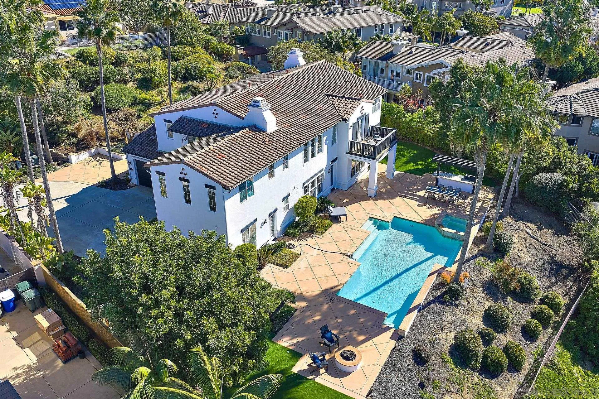 1664 Aryana Drive Encinitas, CA 92024 - Photo 27 of 38 an aerial view of a house