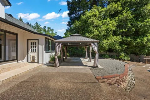 a view of outdoor space and yard
