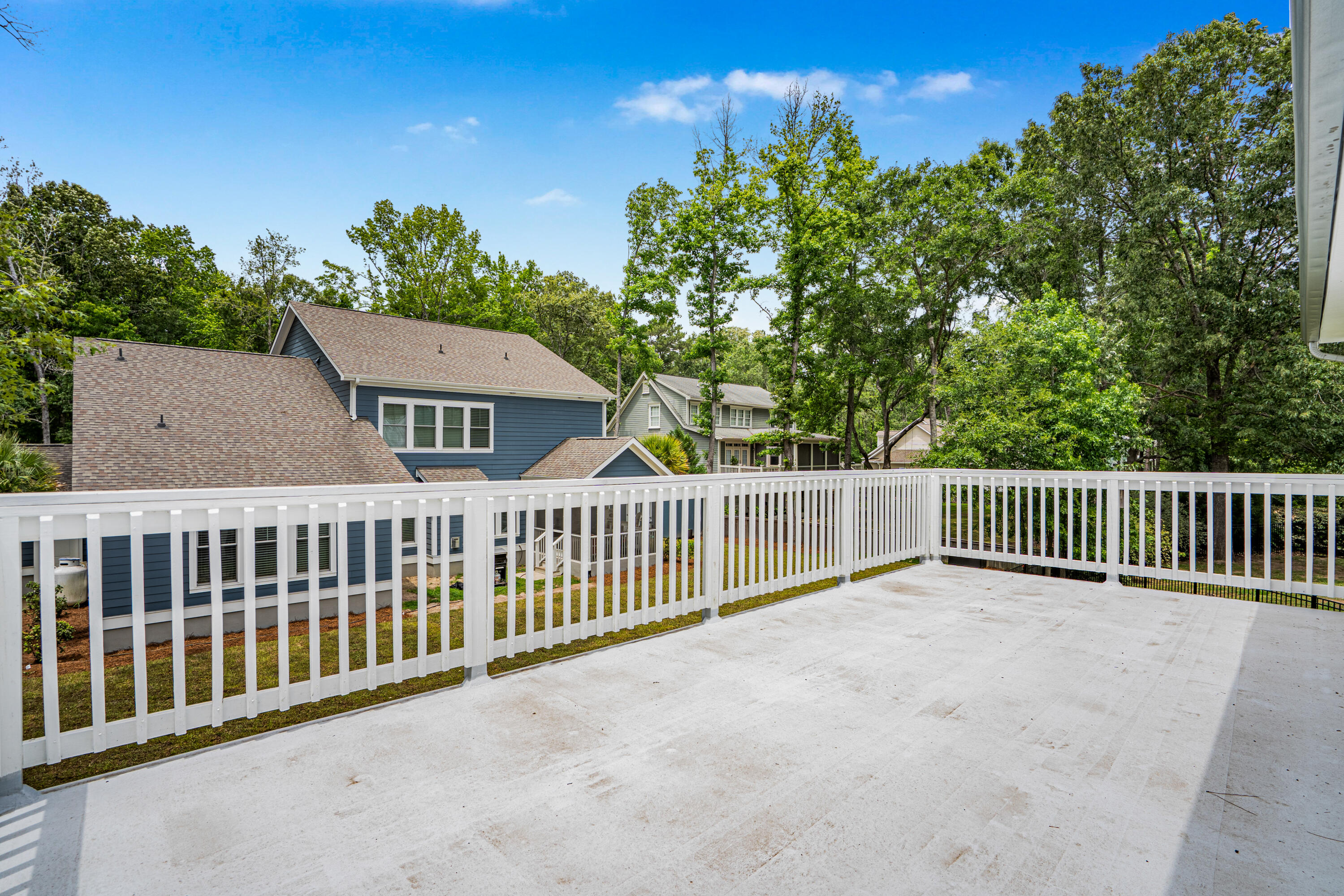 5681 Captain Kidd Road Hollywood, SC 29449 - Photo 39 of 49 Upper Level Back Deck