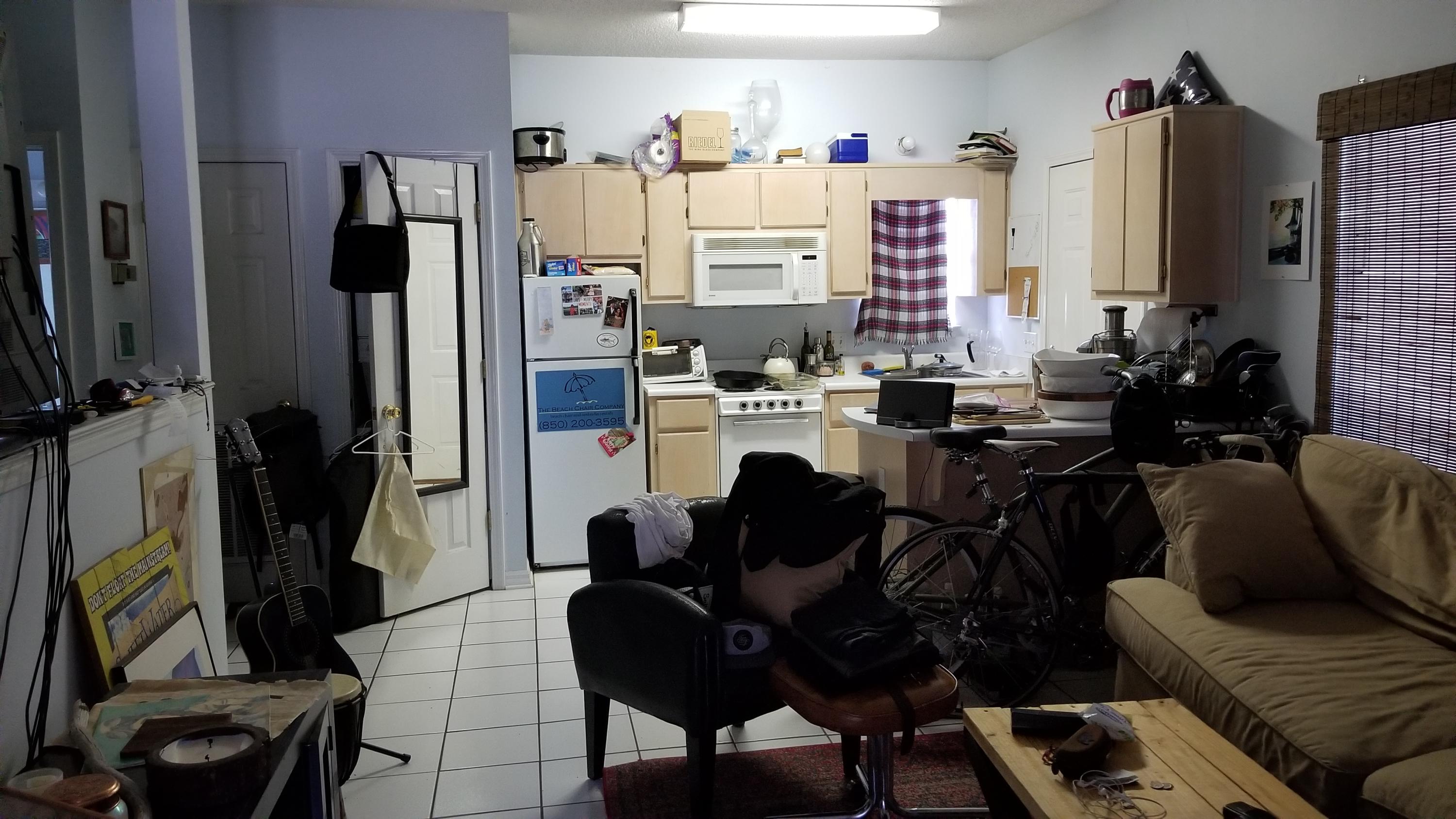 92 Bramble Street, Unit 92 Santa Rosa Beach, FL 32459 - Photo 14 of 14 a view of a workspace with furniture and a flat screen tv