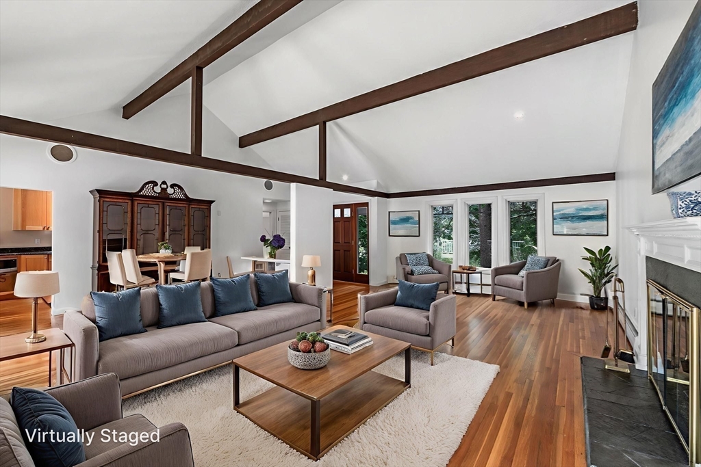 7 Ratlin Road Marblehead, MA 01945 - Photo 6 of 23 a living room with furniture a ceiling fan and a large window