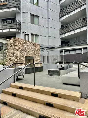 a view of lobby with furniture