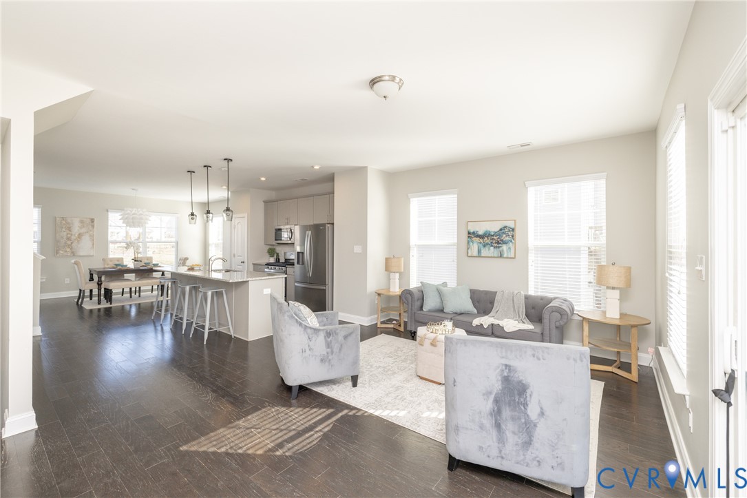 6418 Cassia Loop Moseley, VA 23120 - Photo 3 of 38 This view gives an appreciation of open concept li