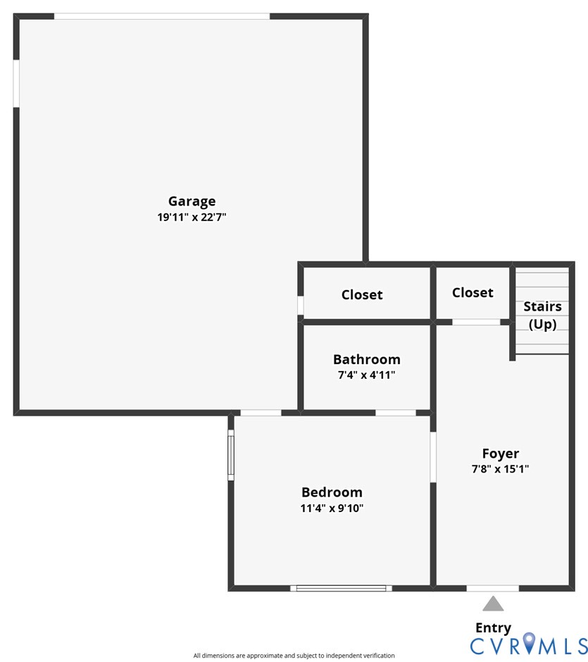 6418 Cassia Loop Moseley, VA 23120 - Photo 36 of 38 Floor plan of first floor