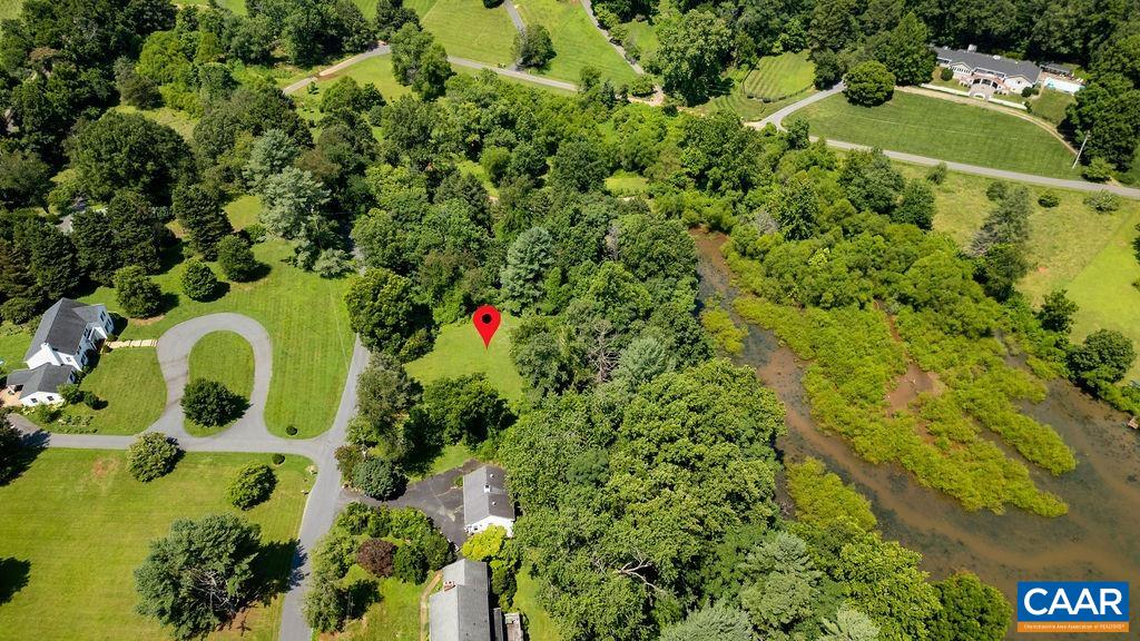 850 Emerson Drive Charlottesville, VA 22901 - Photo 8 of 14 an aerial view of a house with a yard