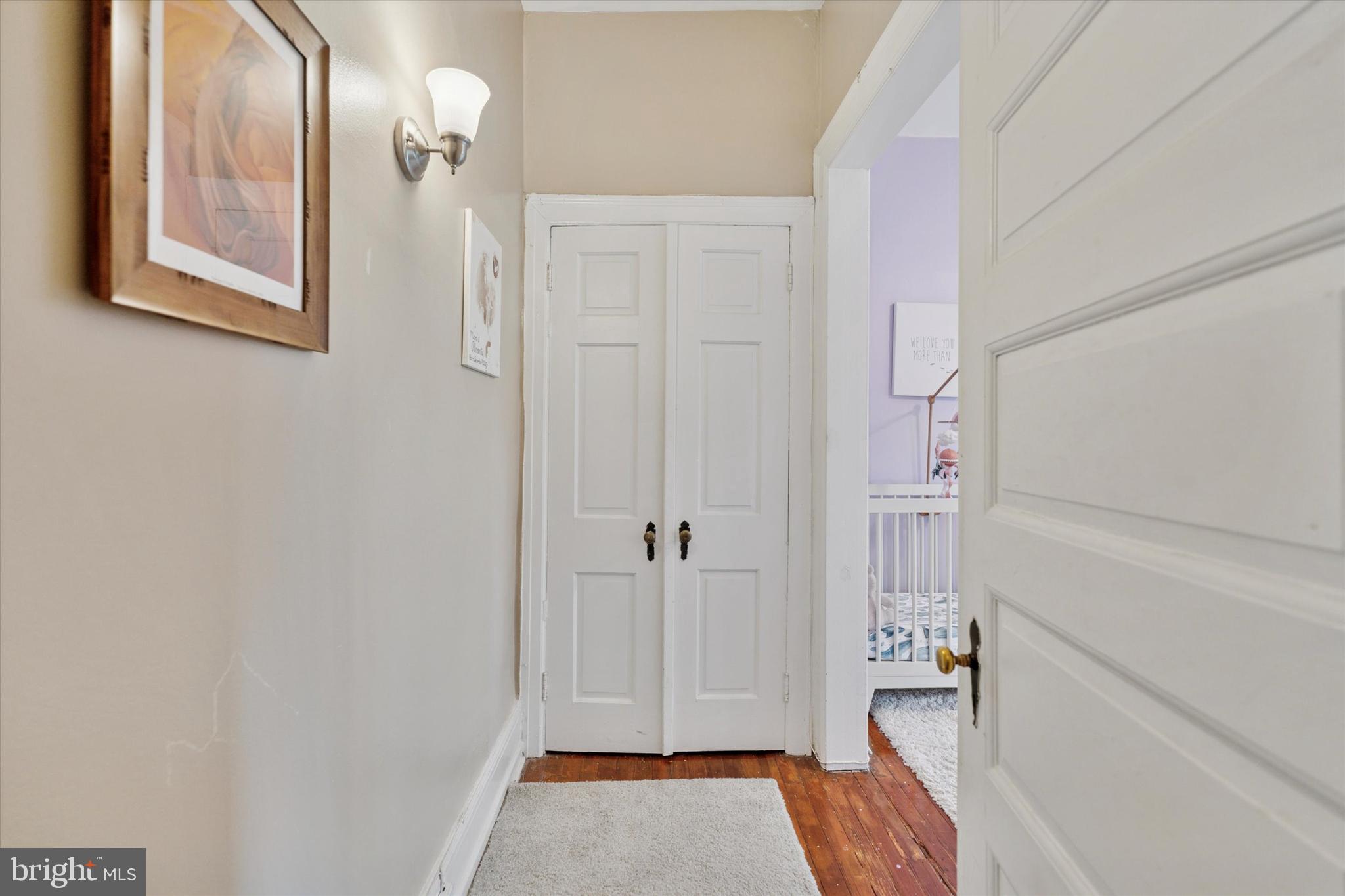2814 Midvale Avenue Philadelphia, PA 19129 - Photo 21 of 25 a view of room with hardwood floor and a ceiling fan