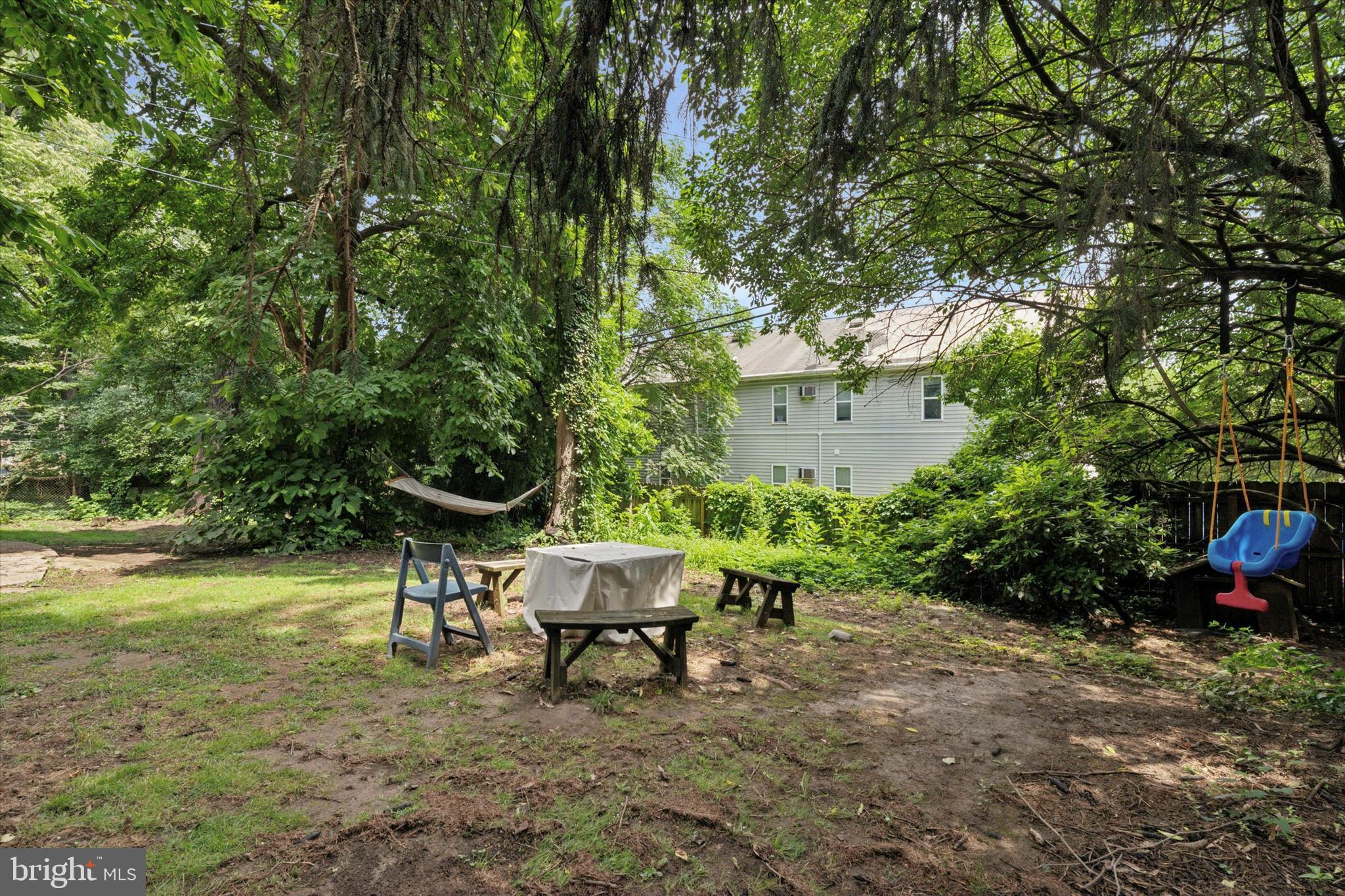 2814 Midvale Avenue Philadelphia, PA 19129 - Photo 25 of 25 a backyard of a house with outdoor seating