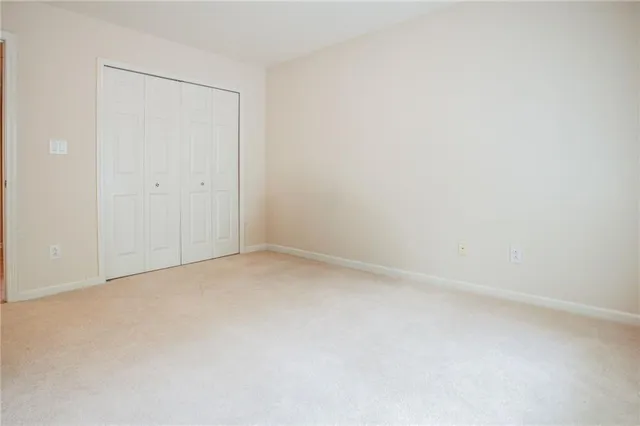 a view of empty room