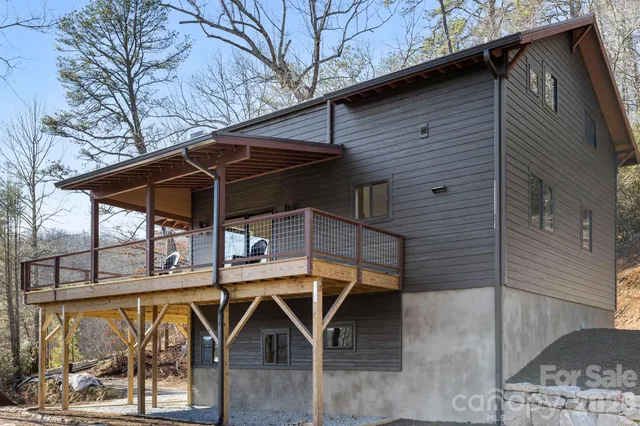 a patio with table and chairs