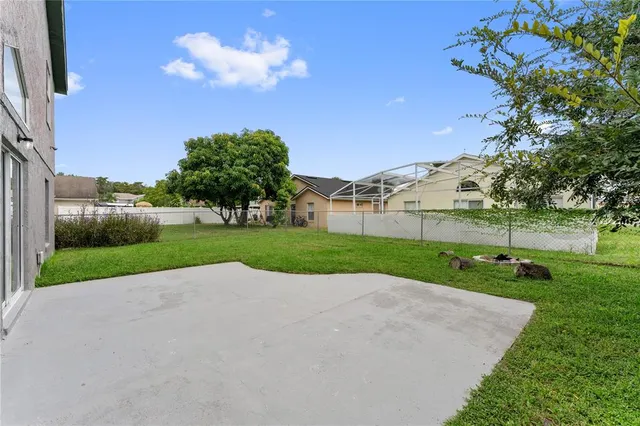 a view of a volley ball court