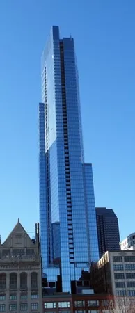 a front view of a building