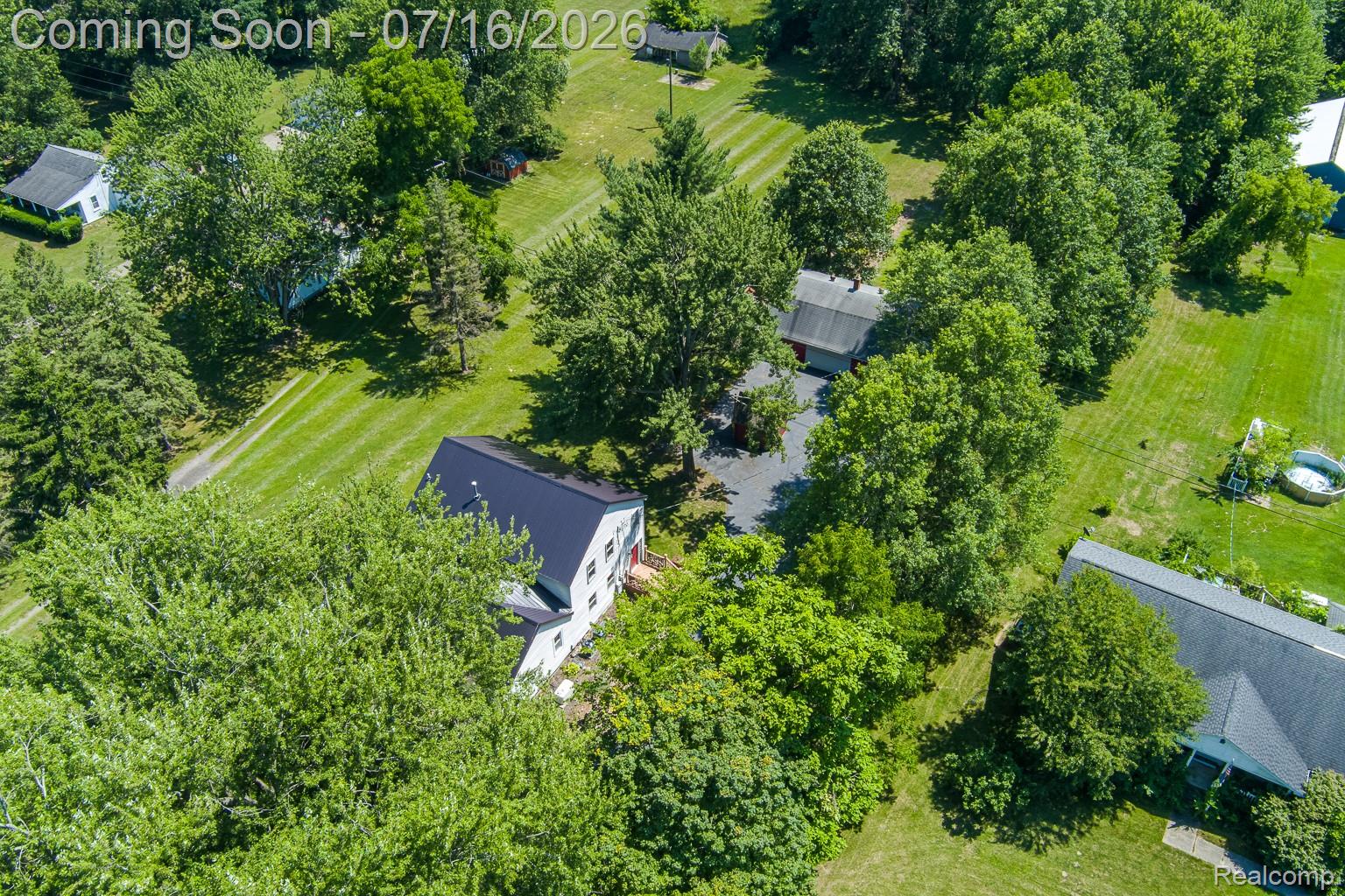 43995 Bemis Road Belleville, MI 48111 - Photo 62 of 67 Lots of mature trees