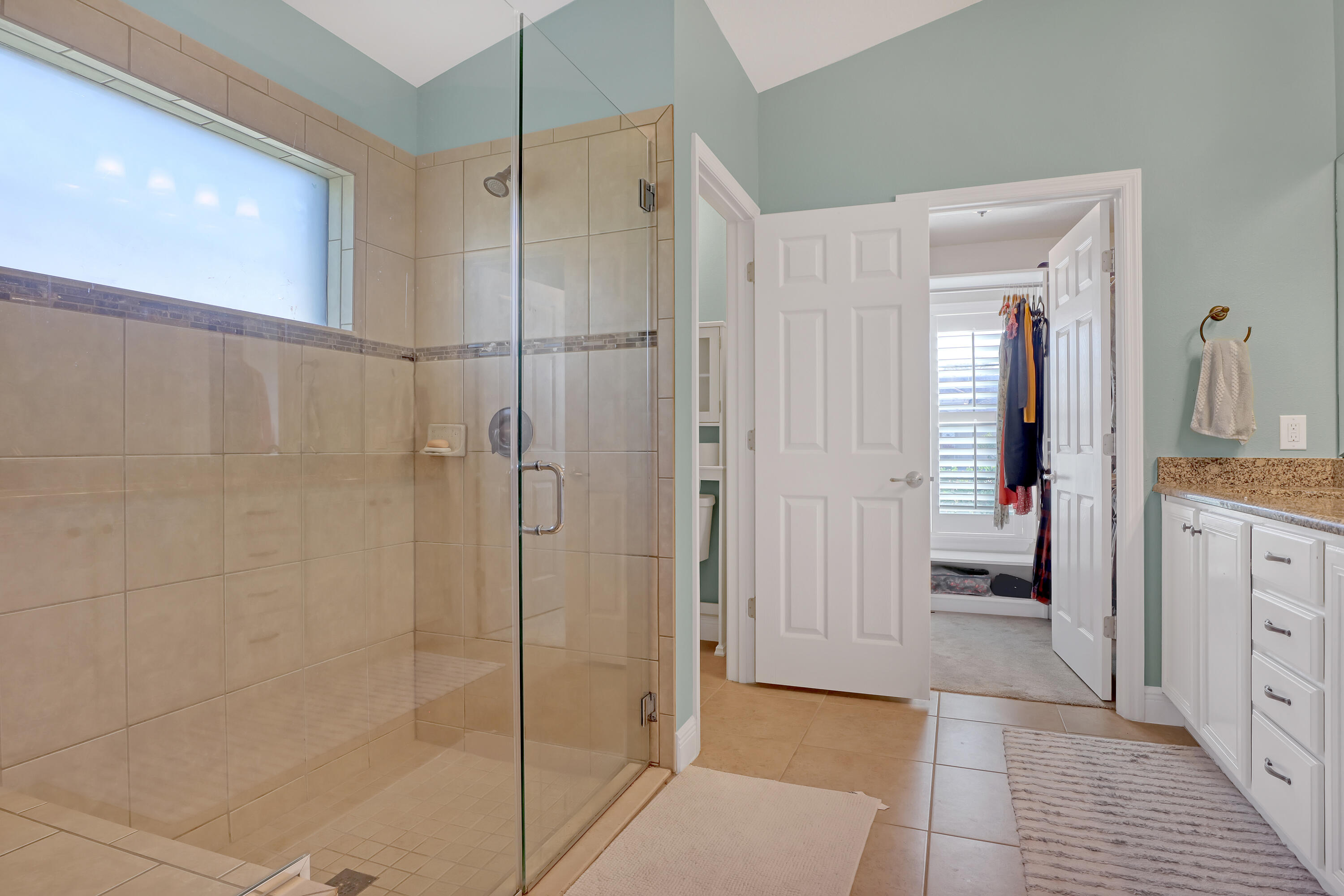 1358 Outrigger Circle Rockledge, FL 32955 - Photo 28 of 48 a bathroom with a shower and a sink