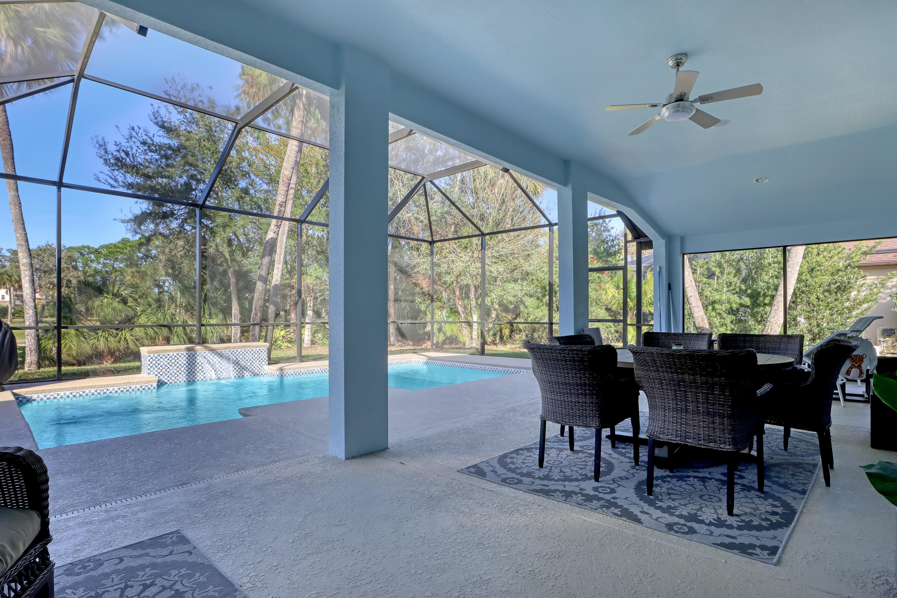 1358 Outrigger Circle Rockledge, FL 32955 - Photo 37 of 48 a dining room with furniture window and outside view