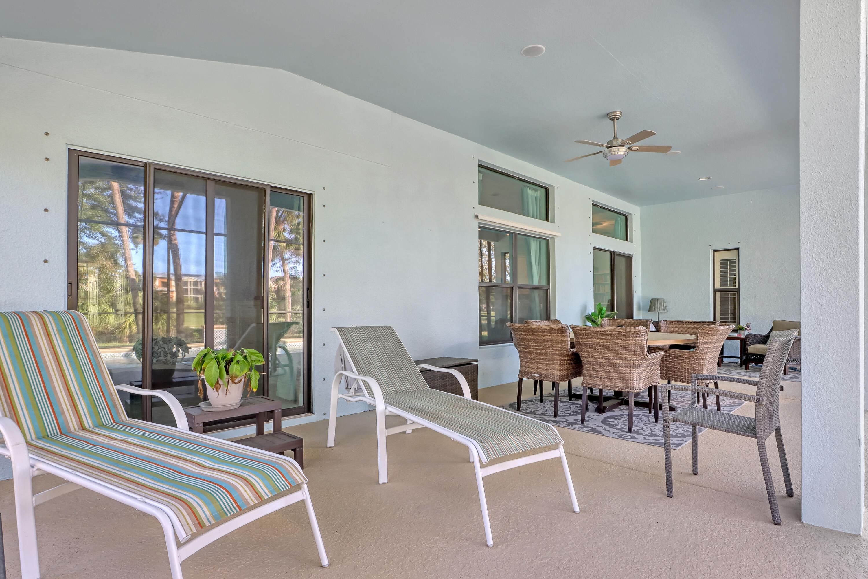 1358 Outrigger Circle Rockledge, FL 32955 - Photo 39 of 48 a view of a dining room with furniture window and outside view