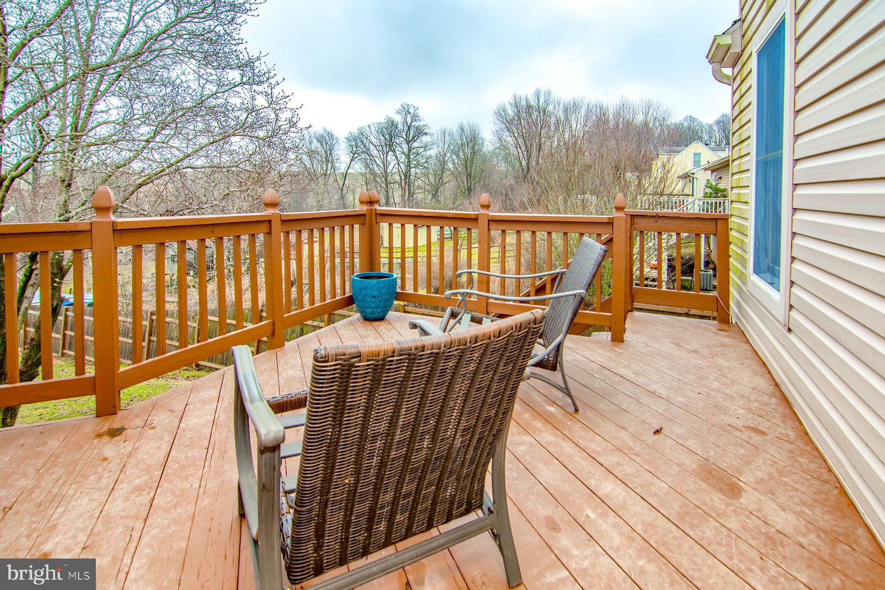 609 Northview Road Mount Airy, MD 21771 - Photo 9 of 30 deck overlooking back yard