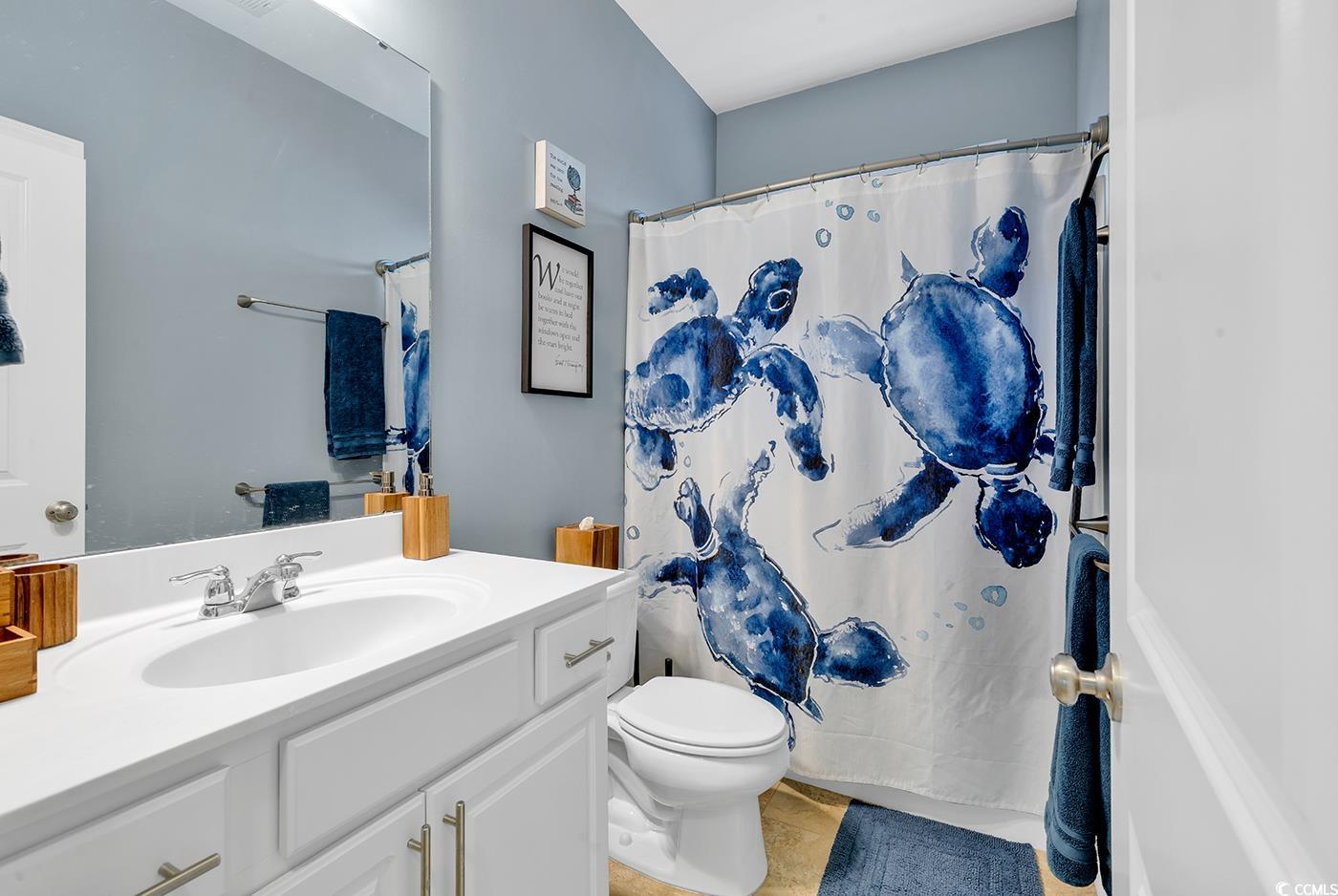 28 Pinnacle Drive Murrells Inlet, SC 29576 - Photo 33 of 40 Bathroom featuring tile patterned floors, vanity,