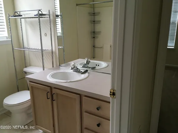 a view of a bathroom