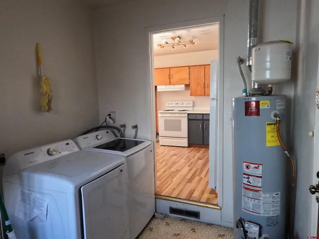 a room with storage and utility