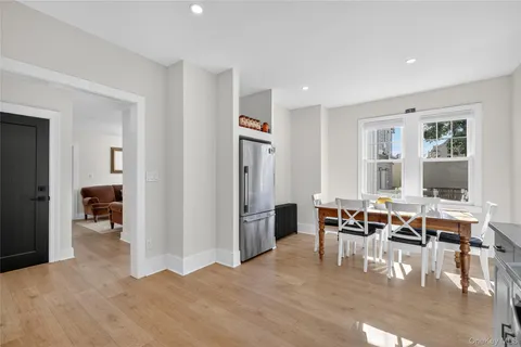 a view of a livingroom with furniture and window