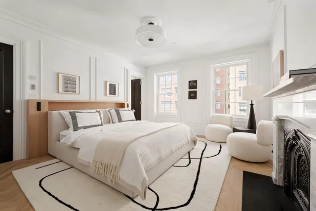 a bathroom with a bathtub and a sink