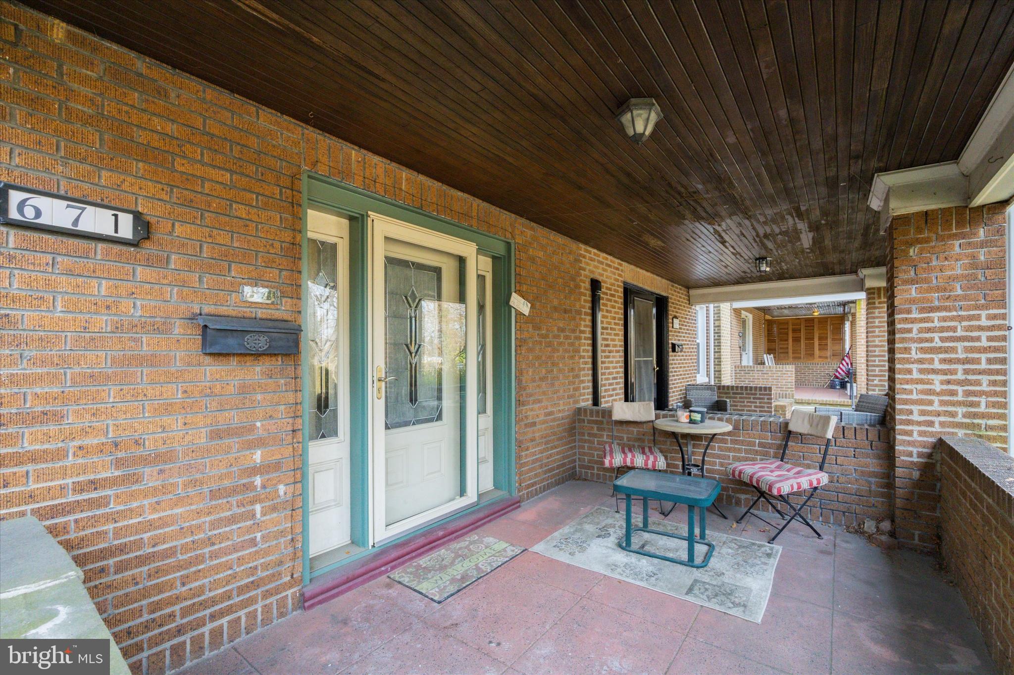 671 Roxborough Avenue Philadelphia, PA 19128 - Photo 2 of 15 Front covered porch