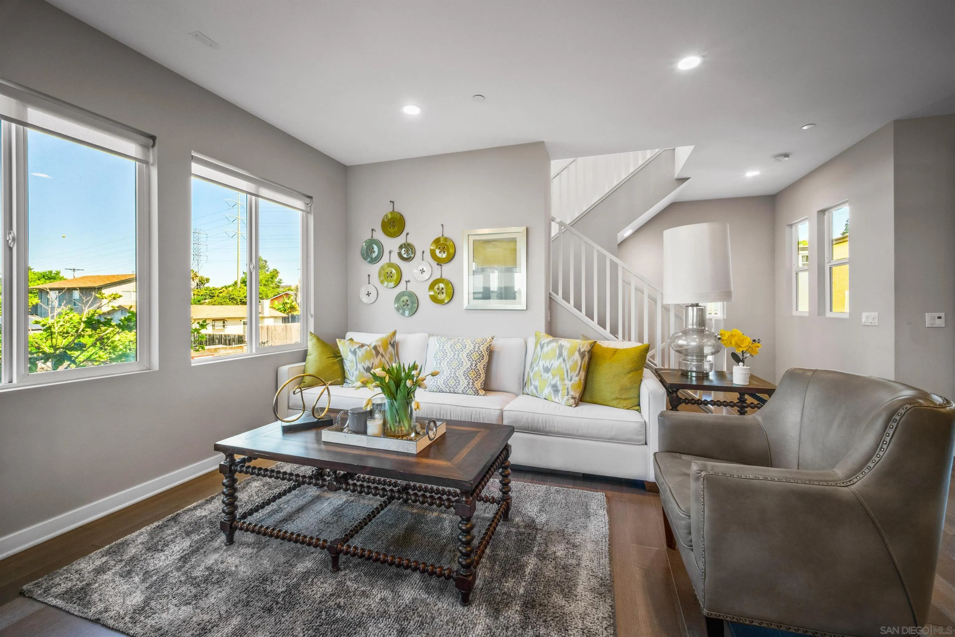 8329 Ridge Court San Diego, CA 92108 - Photo 22 of 39 a living room with furniture and a large window
