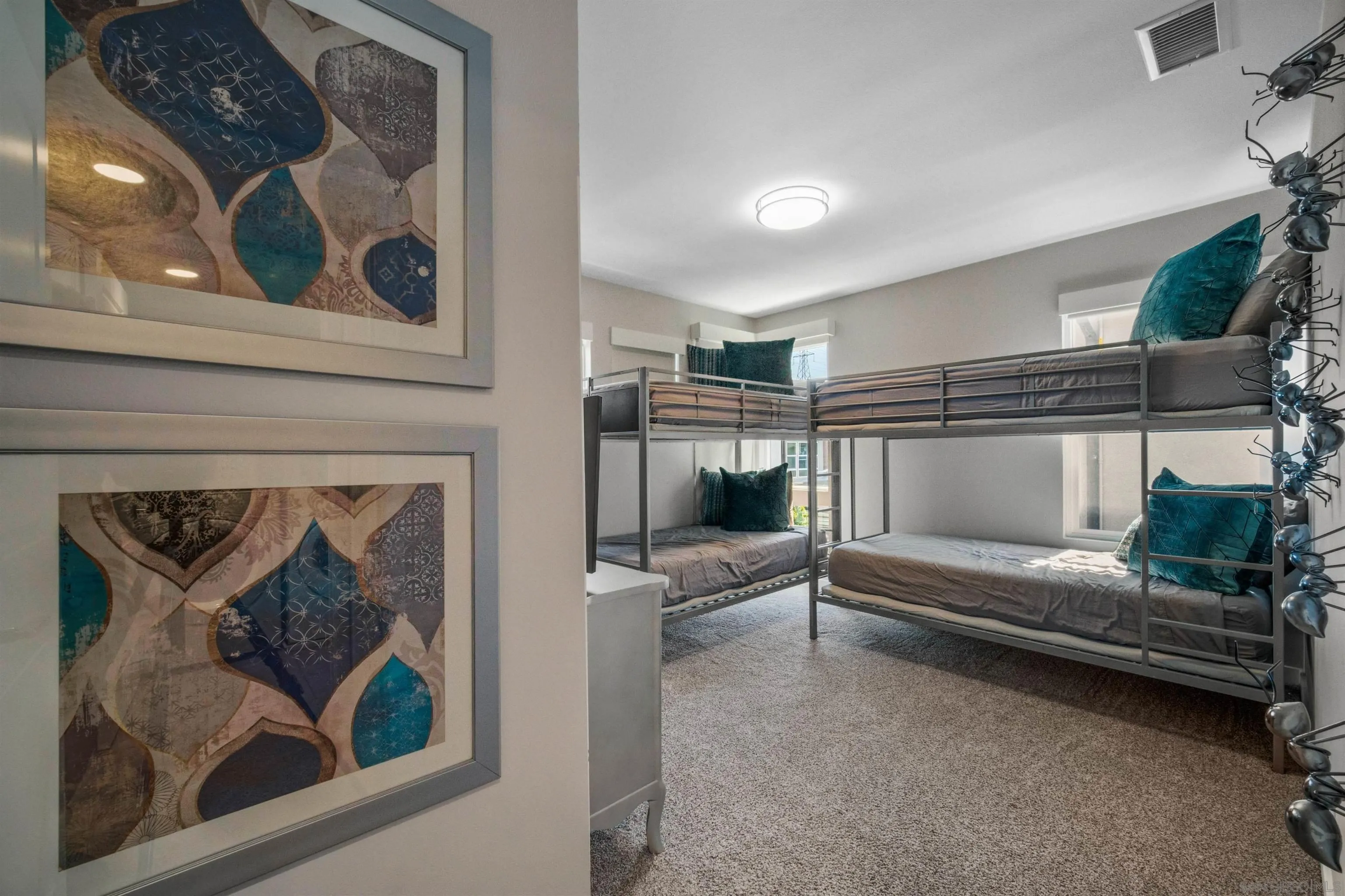 8329 Ridge Court San Diego, CA 92108 - Photo 30 of 39 a living room with furniture and a fireplace