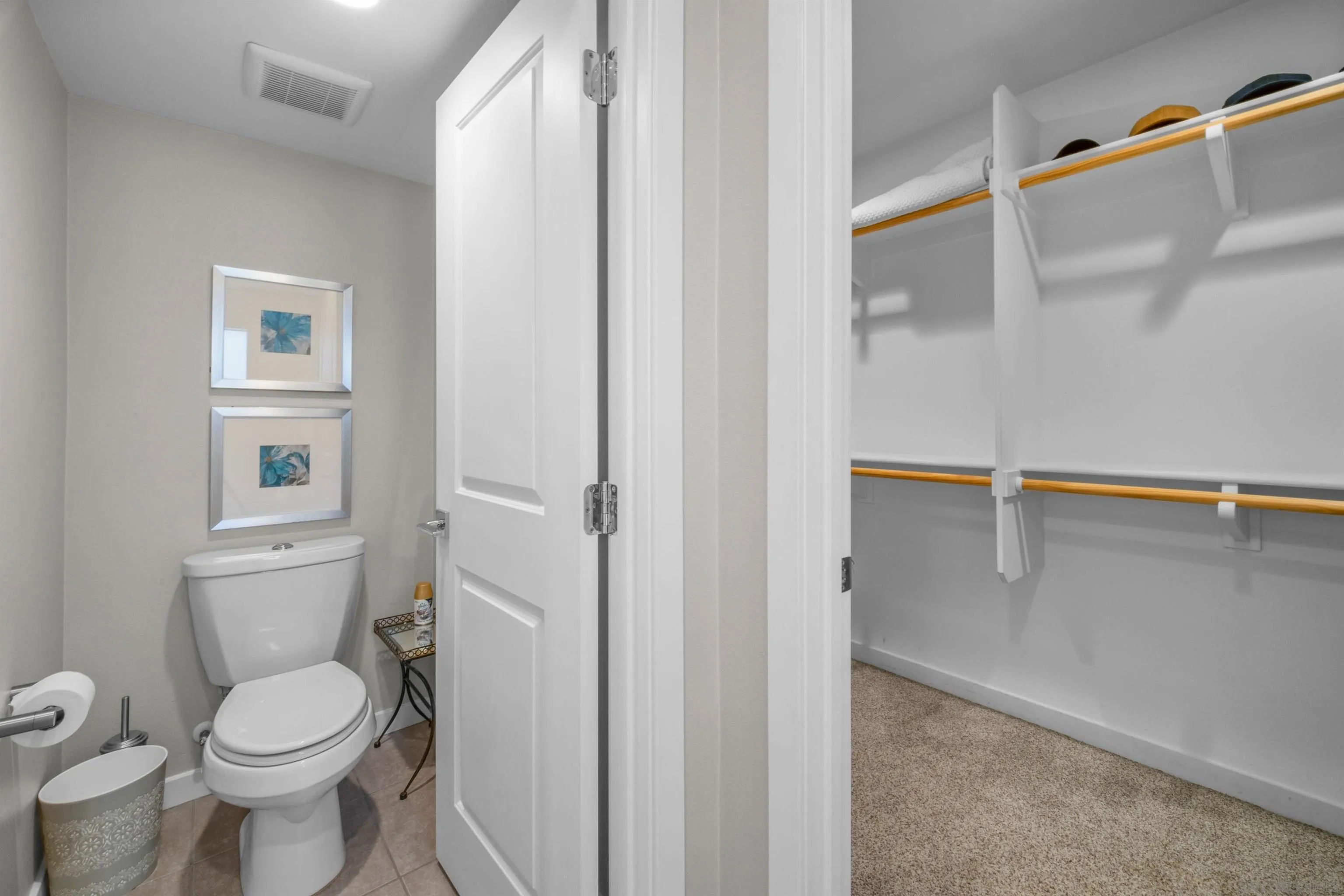 8329 Ridge Court San Diego, CA 92108 - Photo 34 of 39 a bathroom with a toilet and a shower