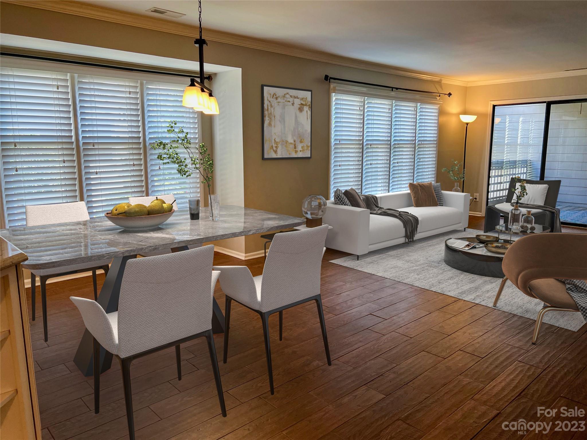 226 Queens Road Charlotte, NC 28204 - Photo 6 of 24 a dining room with furniture and window
