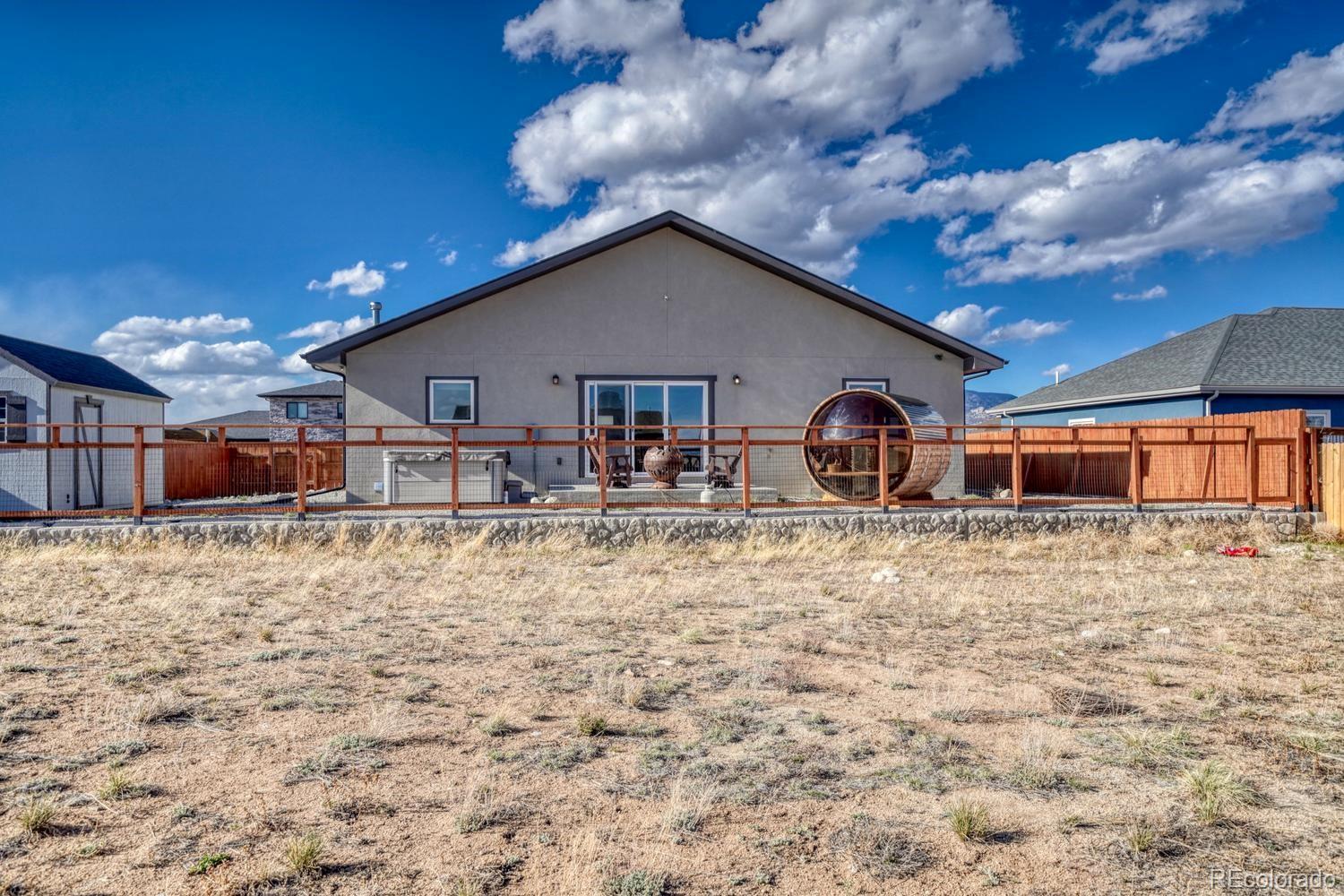 148 Grouse Road Buena Vista, CO 81211 - Photo 27 of 37 a view of a house with backyard and a tree