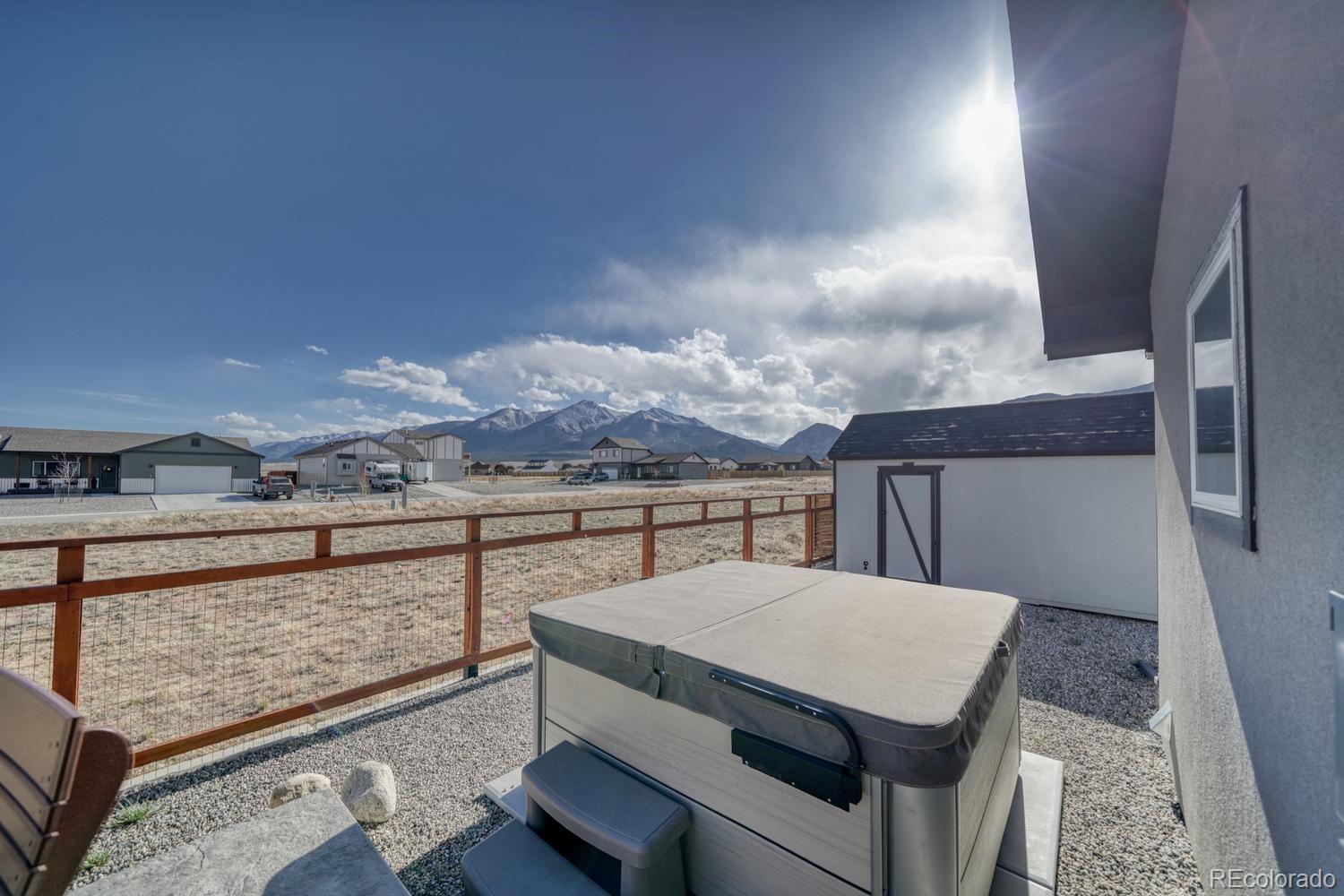 148 Grouse Road Buena Vista, CO 81211 - Photo 30 of 37 a view of a roof deck with furniture