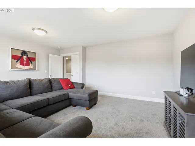 a bathroom with a sink vanity and a mirror