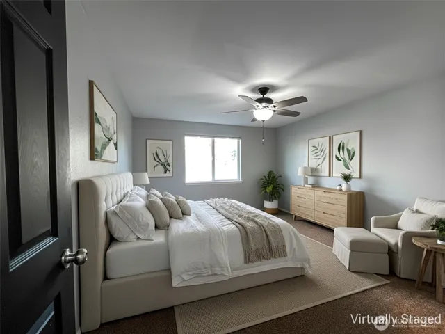 a bathroom with a sink double vanity and a mirror