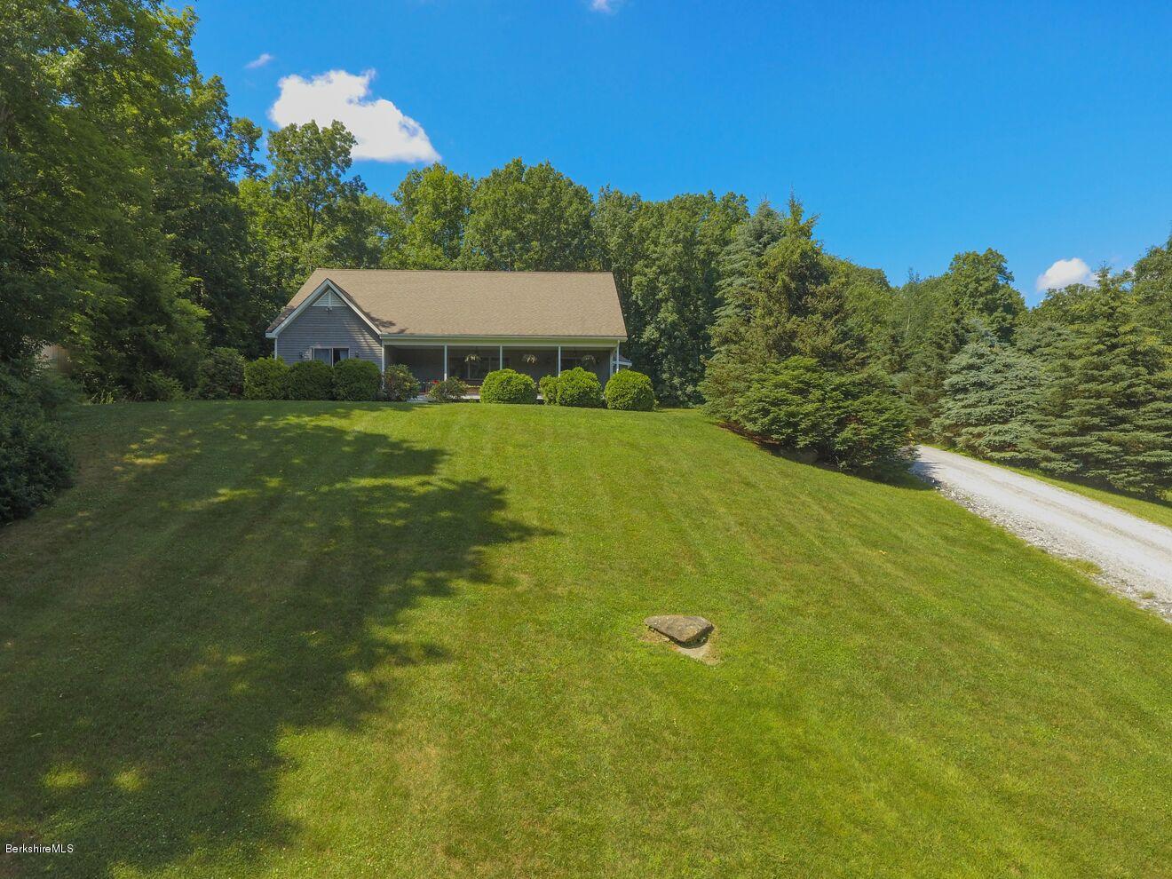 33 Woodbeck Ridge Road Sheffield, MA 01230 - Photo 4 of 52 sweeping front lawn
