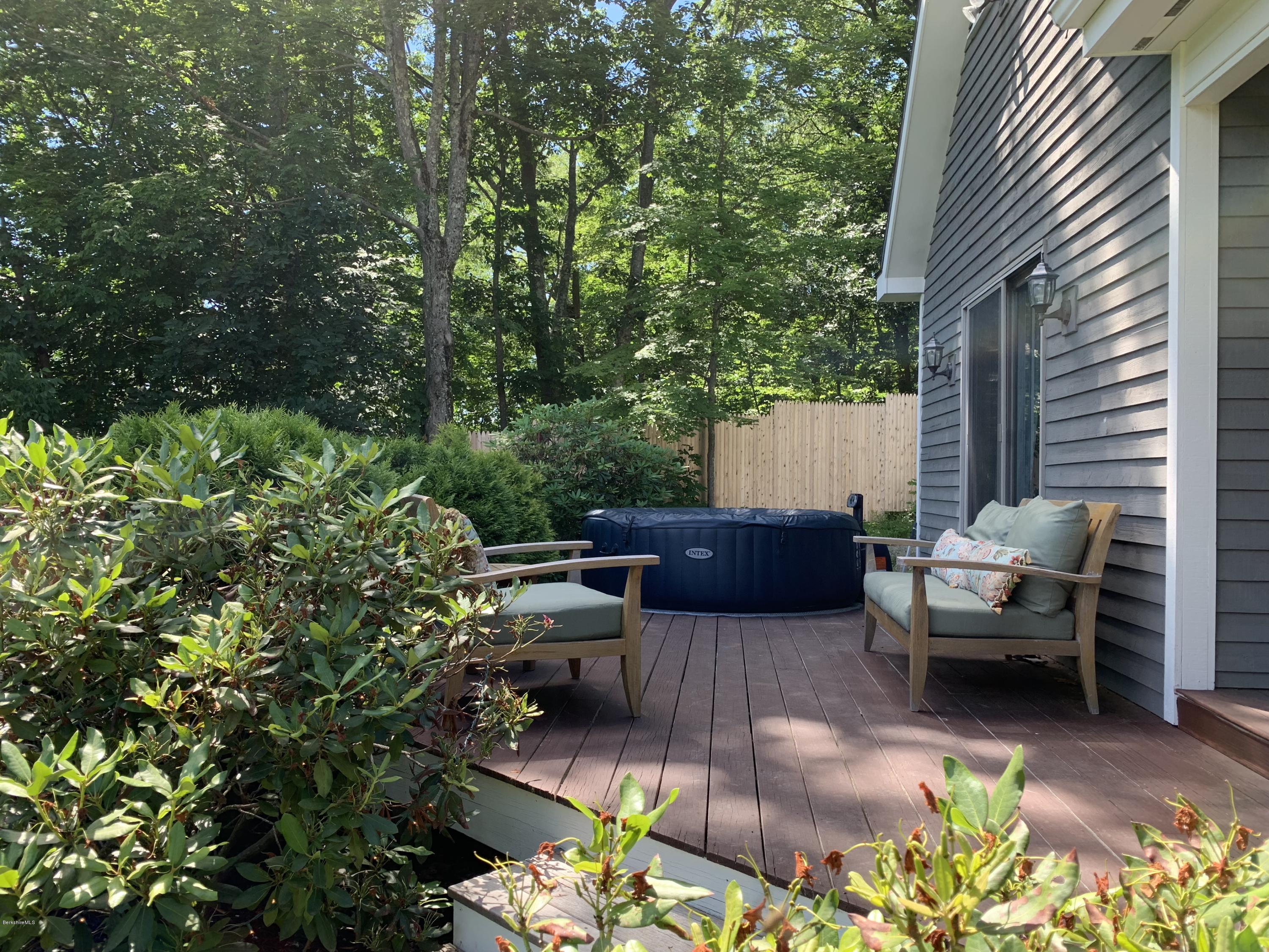 33 Woodbeck Ridge Road Sheffield, MA 01230 - Photo 50 of 52 private deck area