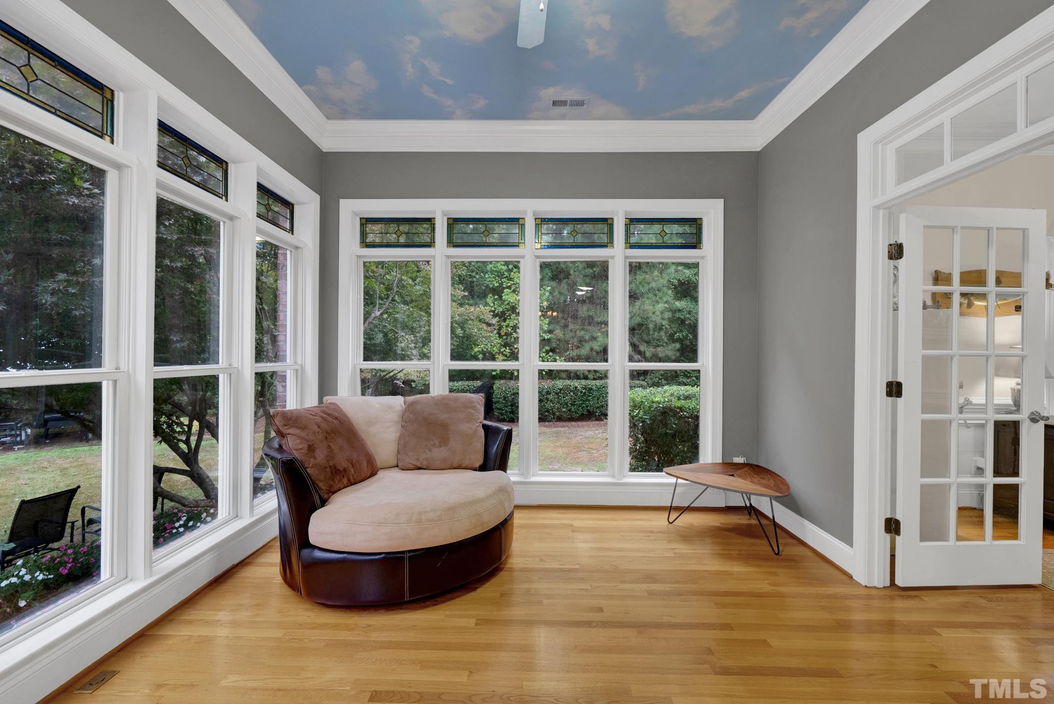3249 Grand Oak Lane New Hill, NC 27562 - Photo 59 of 65 a living room with furniture and a large window