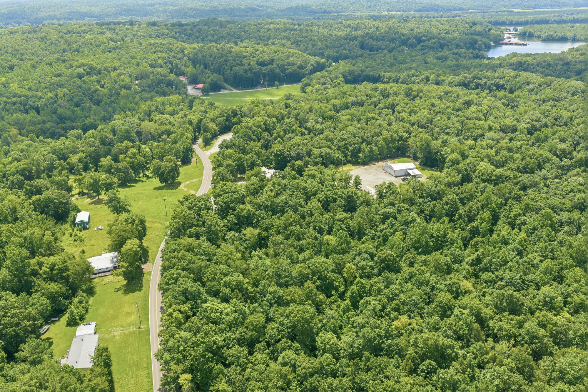 1 Cherokee Heights Road Sugar Tree, TN 38380 - Photo 9 of 13 a view of a forest with a street