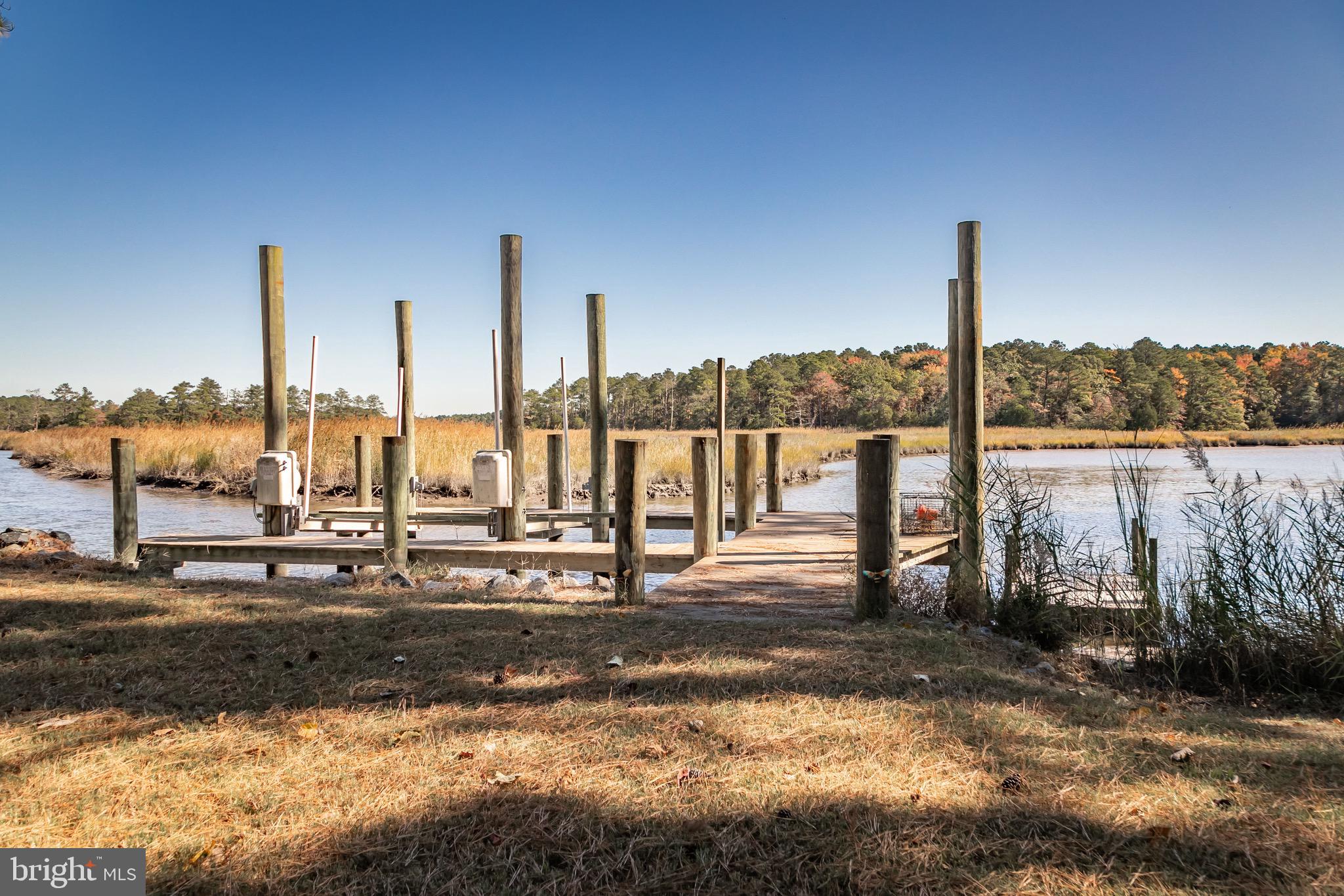 21633 Wetipquin Road Tyaskin, MD 21865 - Photo 63 of 88 a view of lake with boats and trees in the background