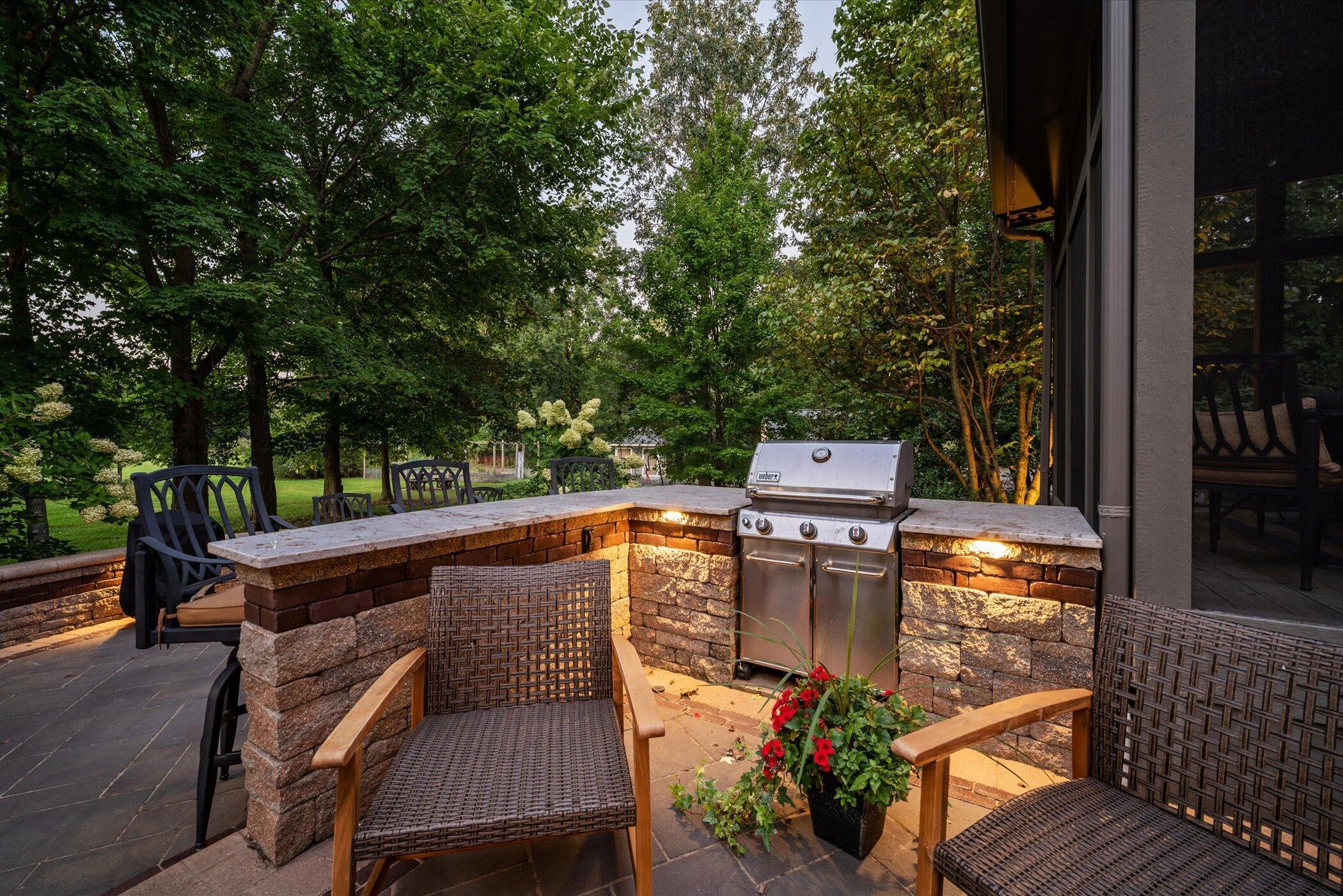 7924 Cook Road Plain City, OH 43064 - Photo 55 of 63 Built-in Nook for Grilling