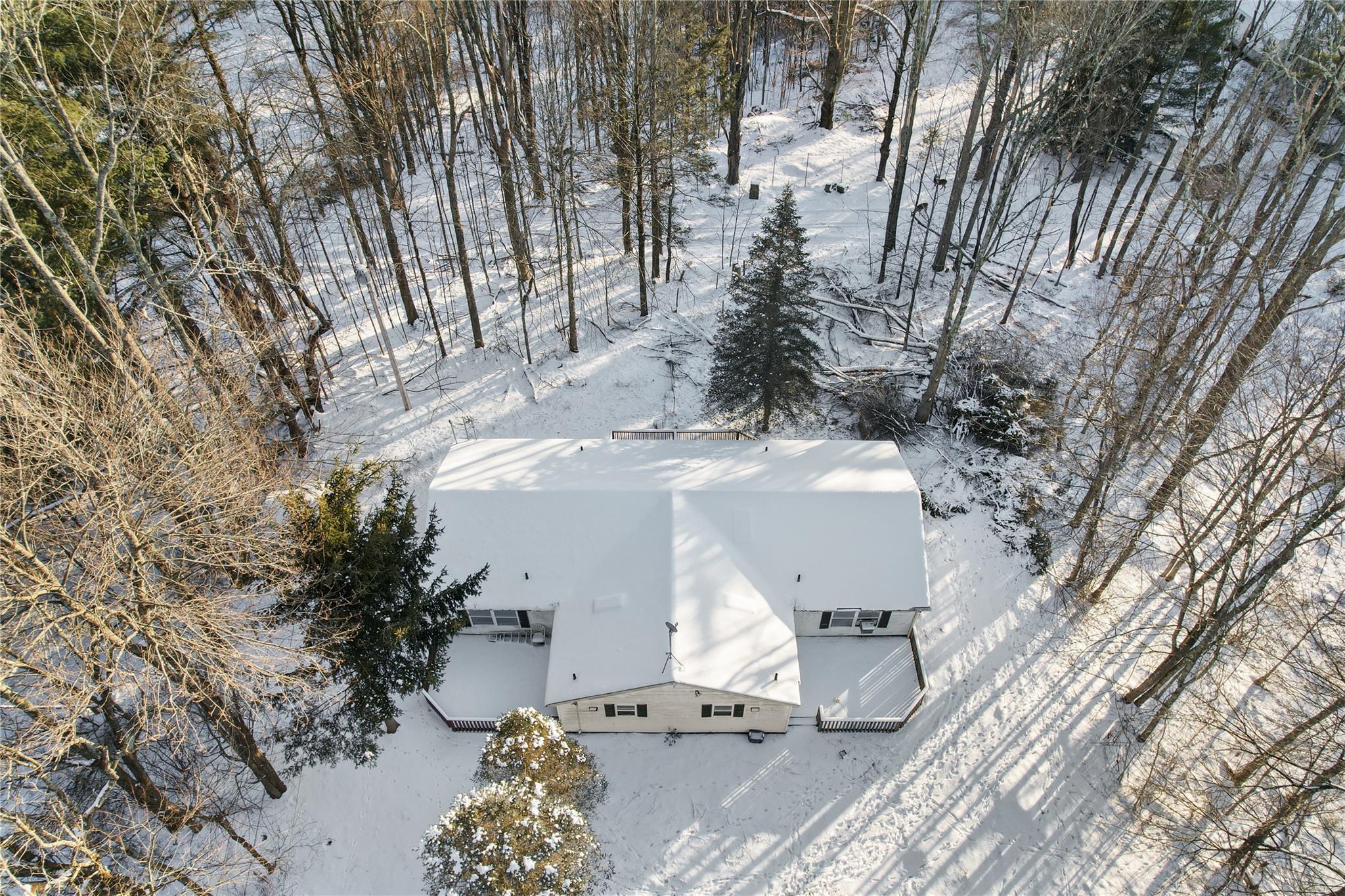 380 Fraser Road Kiamesha Lake, NY 12751 - Photo 10 of 24 a view of backyard of a house