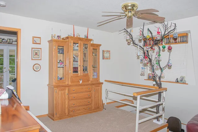 a front view of a house with entryway