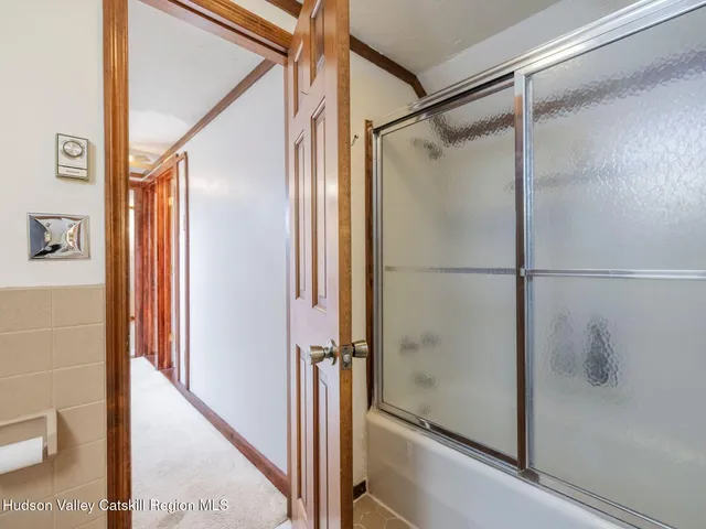 a patio with table and chairs