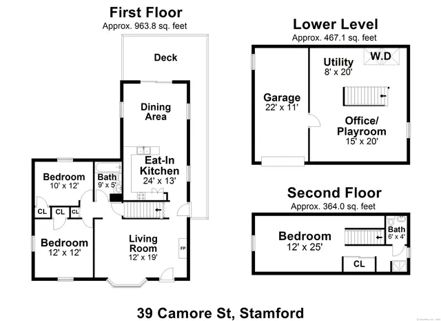 $565,000 | 39 Camore Street, Stamford, CT 06905