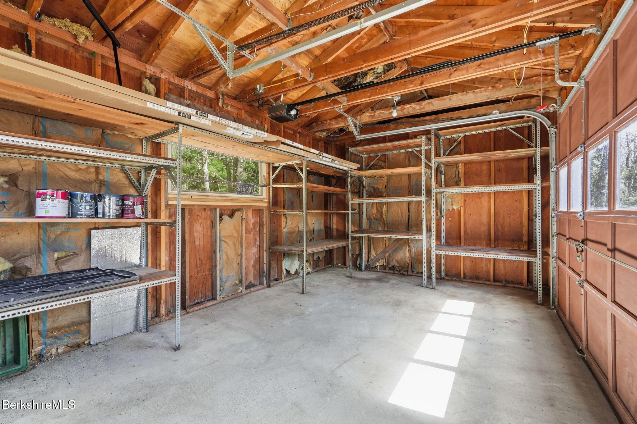 349 North Washington State Road Washington, MA 01223 - Photo 46 of 57 Garage interior